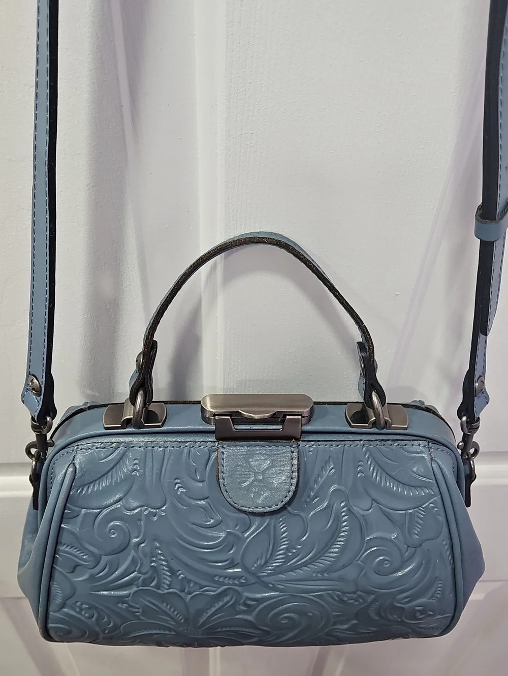 Patricia Nash Gracchi Large Crossbody Satchel